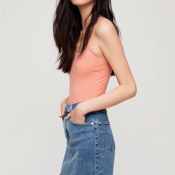 Wilfred Free - Cut Off Denim Skirt - Size 6 - Picture 2 of 5